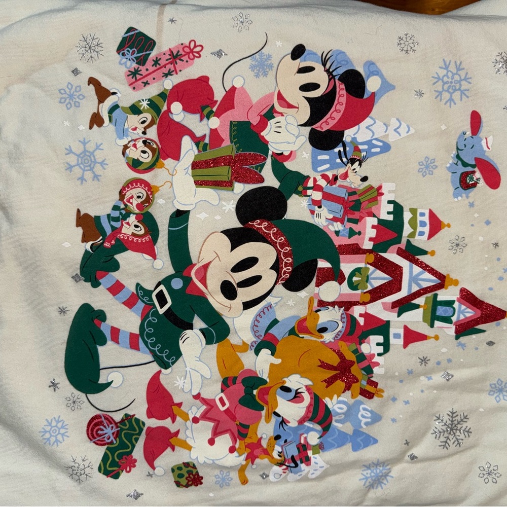 Disney Parks 2024 Holiday Christmas Hoodie Disneyana NWT - Picture 4 of 9